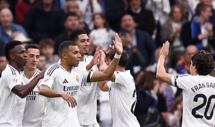 Real Madrid encabeza el listado.