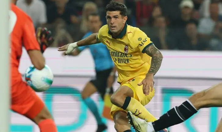 Christian Pulisic fue el motor en el triunfo del Milan.
