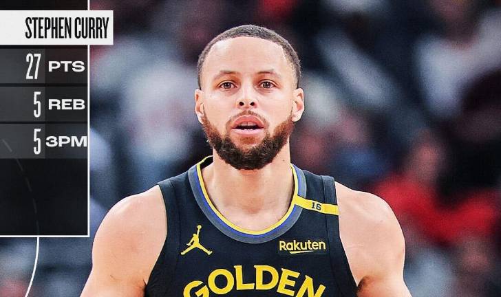 Stephen Curry se lleva la noche.