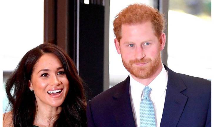 Meghan Markle y el Príncipe Harry.