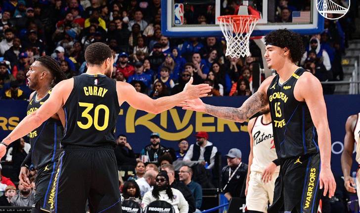 Los Warriors de Golden State sacan valioso triunfo.