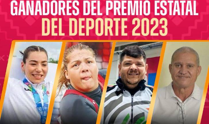 Luz Daniela Gaxiola y Rosa María Guerrero ganan Premio Estatal del Deporte