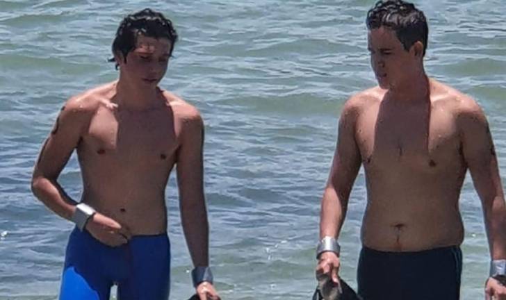Los tritones mazatlecos no pudieron acercarse a las medallas en los Nacionales de aguas abiertas.