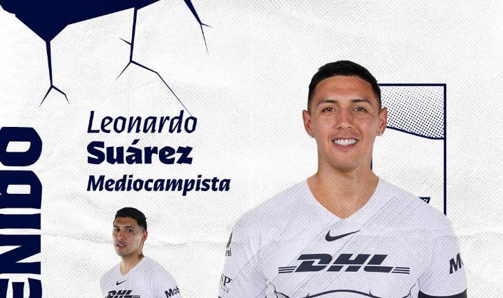 Pumas ficha a Leo Suárez