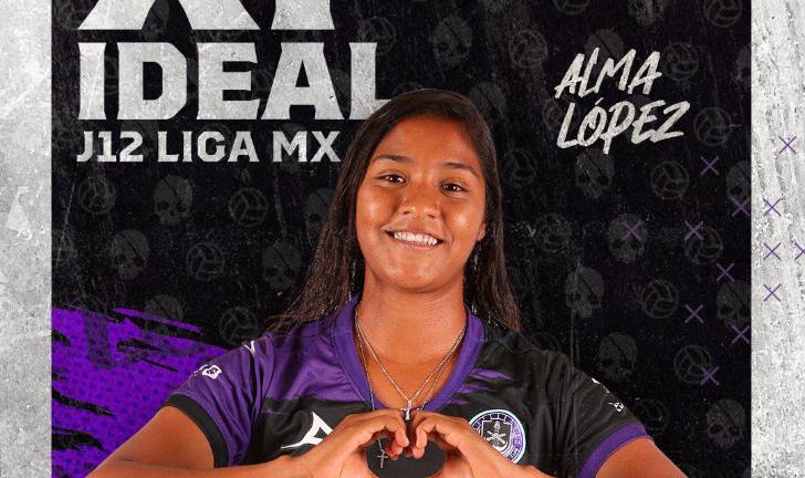 Alma López tuvo una gran actuación ante Querétaro.