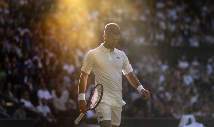 Novak Djokovic se repuso de un lento inicio ante Alexei Popyrin.