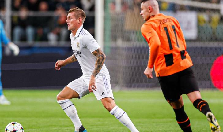 Real Madrid supo encontrar el gol del empate ante el Shakhtar.
