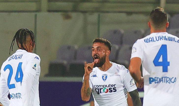 El Empoli logró una importante victoria sobre la Fiorentina.