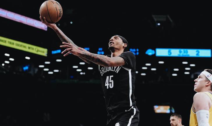 Keon Johnson añadió 18 puntos para el triunfo de los Nets.