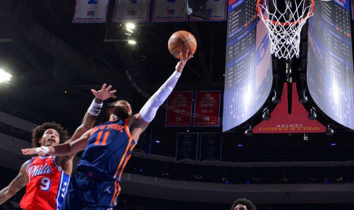 Jalen Brunson estuvo monumental.