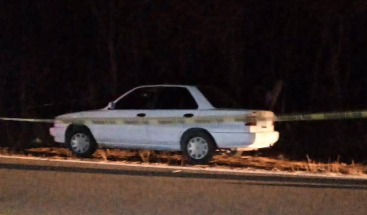 El cuerpo del joven asesinado fue localizado dentro de su propio vehículo, en la carretera a Tamazula, Durango.