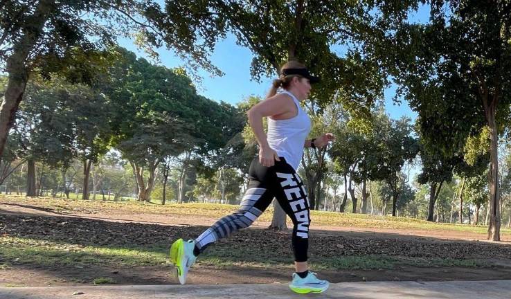 Minerva Moreno se prepara para su gran cita.