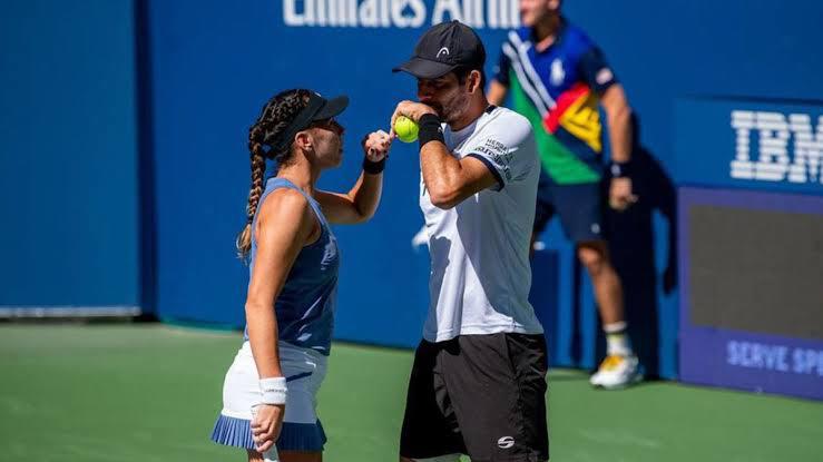 Giuliana Olmos se despide del Abierto de Australia al caer en el Dobles Mixtos