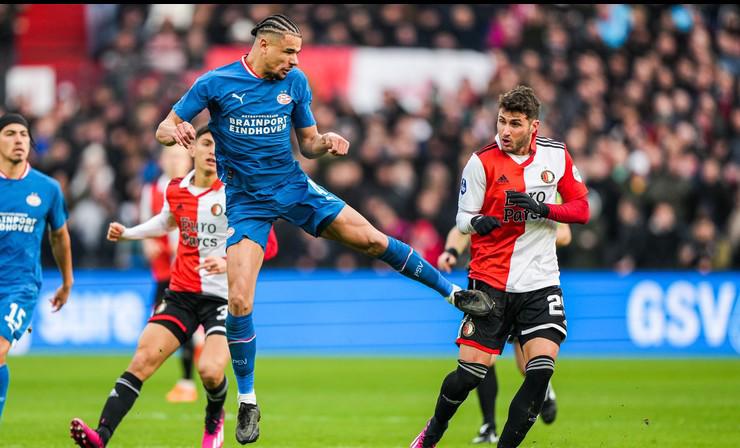 Chaquito y Guti tienen acción en empate del Feyenoord ante PSV