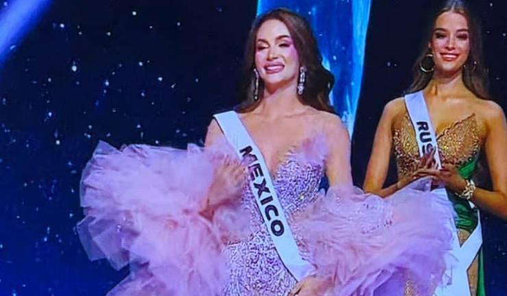 Fernanda Beltrán, representante de México, se lleva corona con el tercer lugar de Miss Universo.