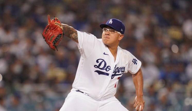 Julio Urías ya cuenta con 15 victorias para los Dodgers en la presente temporada.