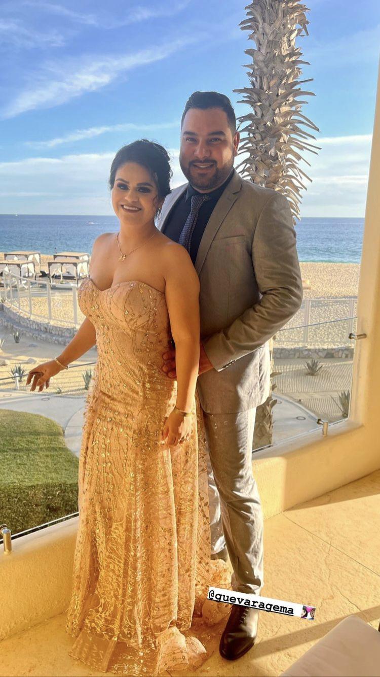 $!Alan Ramírez y su esposa Gema Guevara.