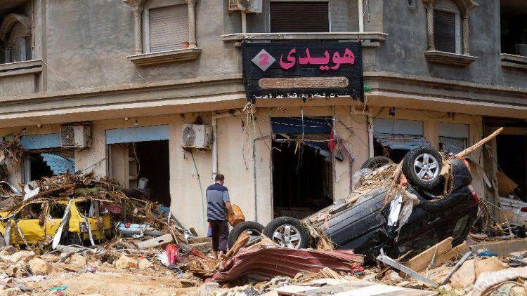 La destrucción en Libia comenzó la noche del domingo 10 de septiembre de 2023.