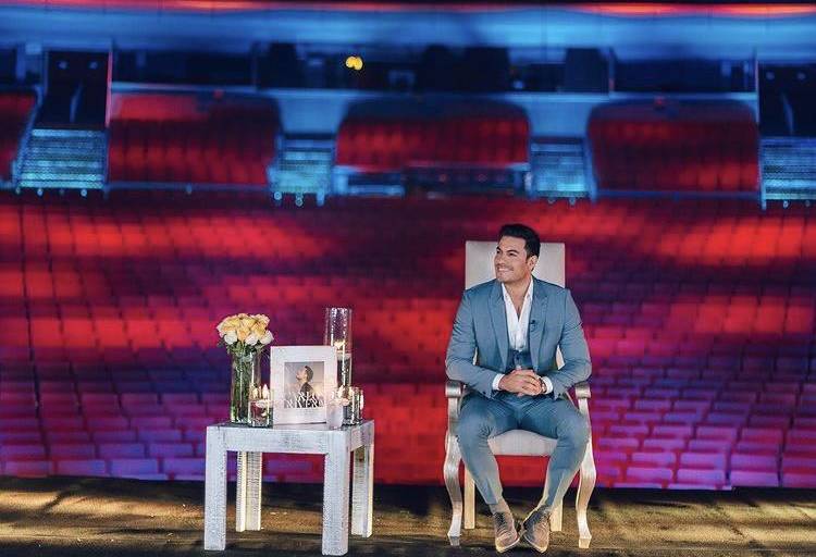 Carlos Rivera presenta de manera oficial su disco Leyendas