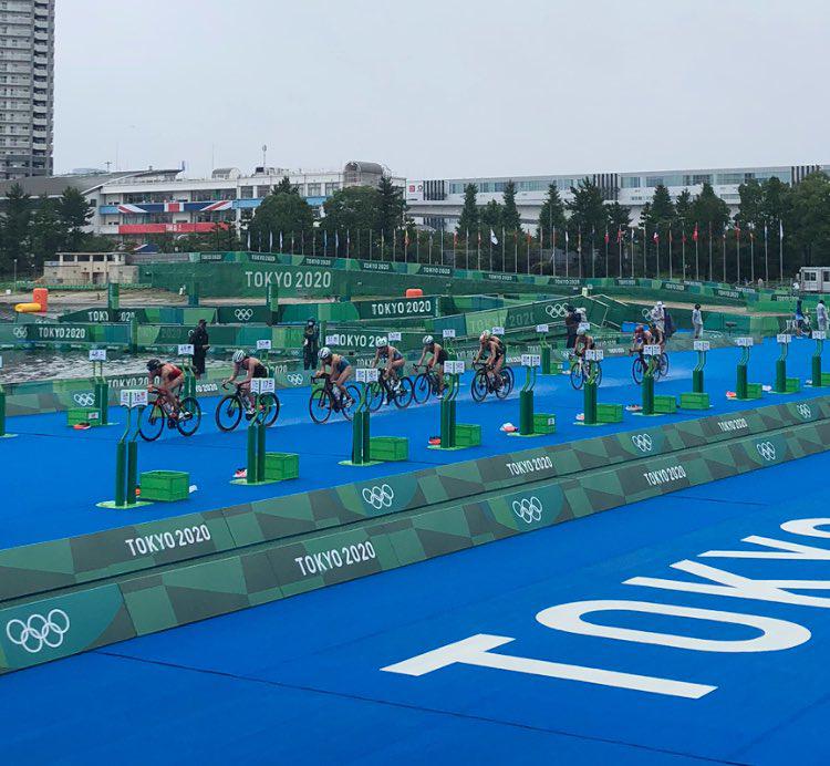 $!Mexicanas abandonan el triatlón de Tokio 2020