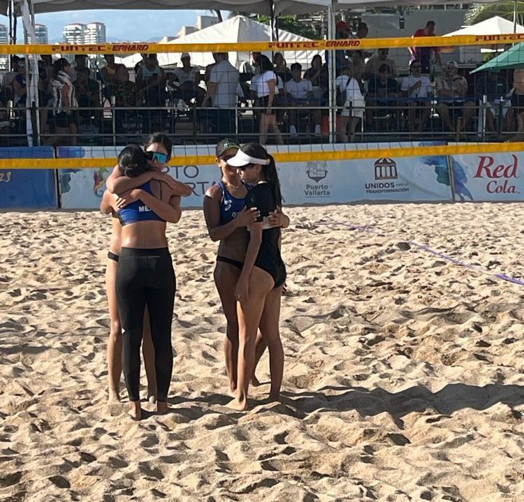 $!Logran duplas de Salvador González el 1-2 en el Nacional de Voleibol de Playa