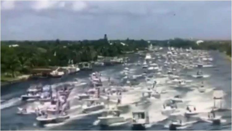 Cubano-americanos salen en flotillas desde Miami rumbo a Cuba