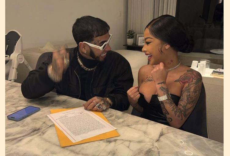 ¡Ya son marido y mujer!, se casan en secreto Anuel AA y Yailín