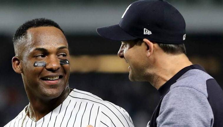 Miguel Andújar se quiere ir de Yanquis.