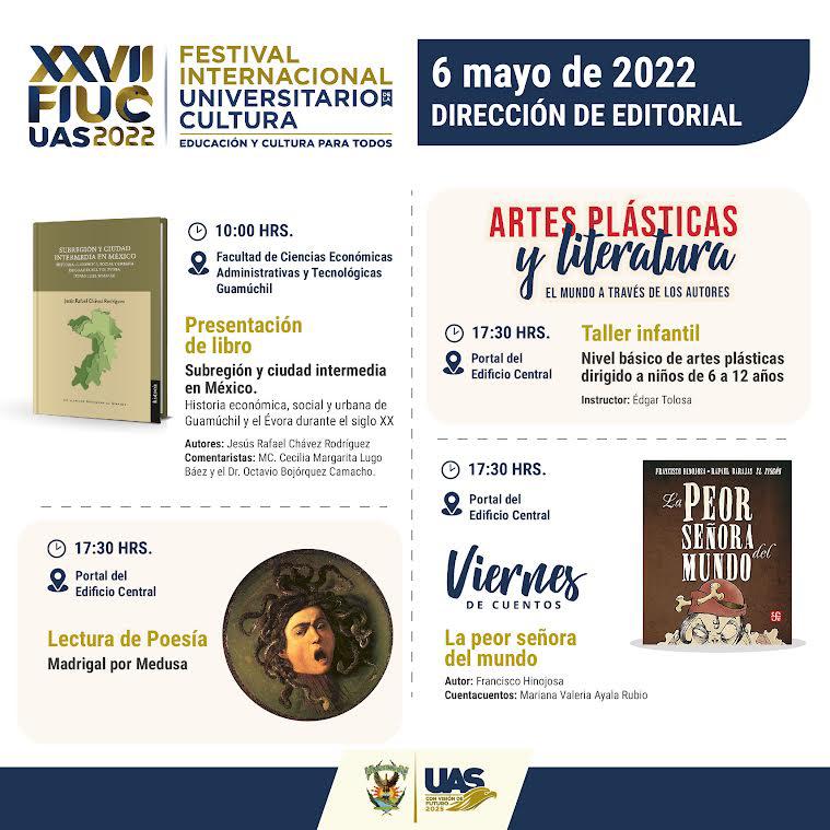 $!Presentarán publicaciones académicas en el FIUC 2022
