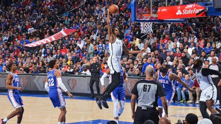 Impactante victoria de Brooklyn Nets sobre Philadelphia 76ers en el cruce de estrellas del Este