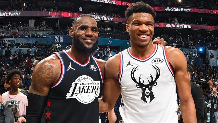 LeBron James y Giannis Antetokounmpo serán los capitanes.