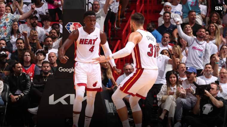 Miami Heat saca ambos triunfos en casa.