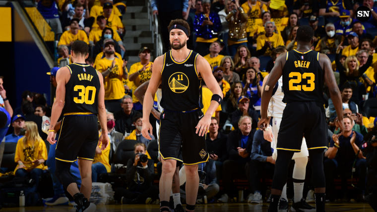 64 puntos acumuló Golden State entre Curry, Thompson y Green.