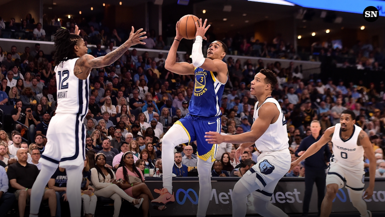 Jordan Poole anotó 31 puntos con 5-10 en triples y casi alcanza el triple-doble.