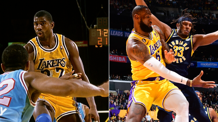 LeBron James supera a Magic Johnson en la lista de asistencias