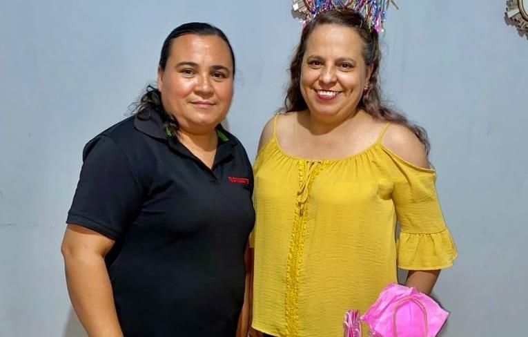 Consentida en su cumpleaños
