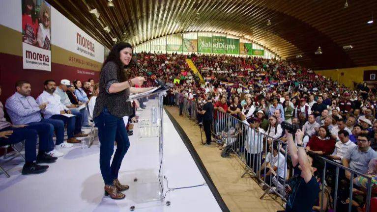 Vendrá a Sinaloa Luisa María Alcalde, presidenta de Morena, en septiembre