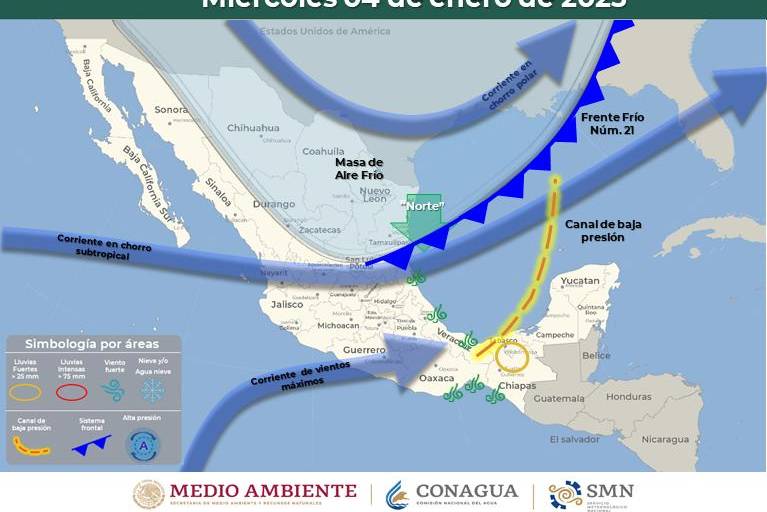 Tendrán Culiacán y Mazatlán temperaturas máximas de 29 grados