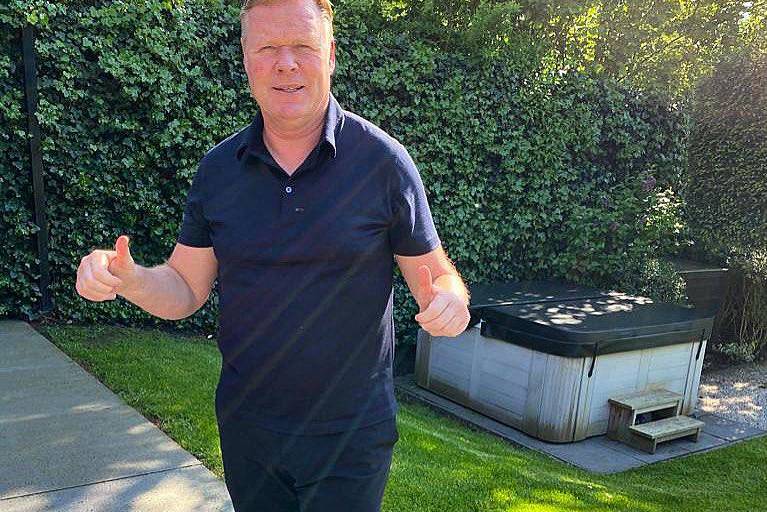 Laporta confirma que Ronald Koeman seguirá como entrenador del Barcelona