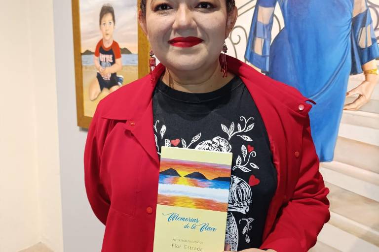 Comparte Flor Estrada sus ‘Memorias de la nave’