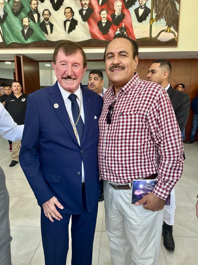 $!Con Germán Lizárraga.