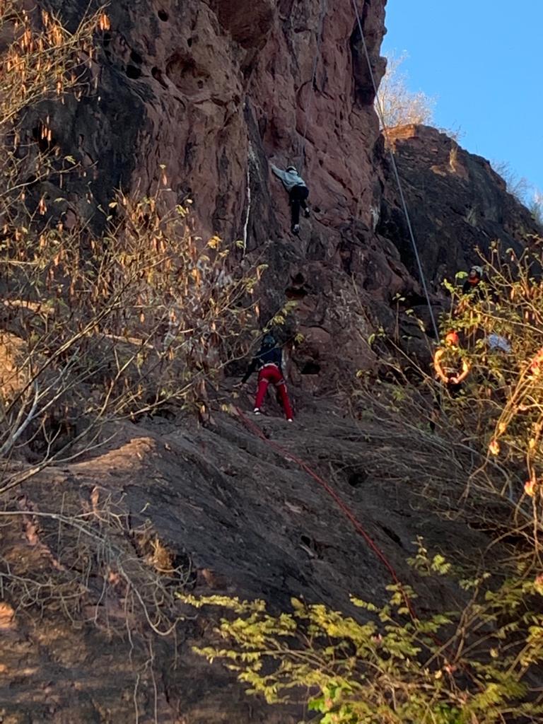 $!La UAS formará un equipo de escalada deportiva en Culiacán