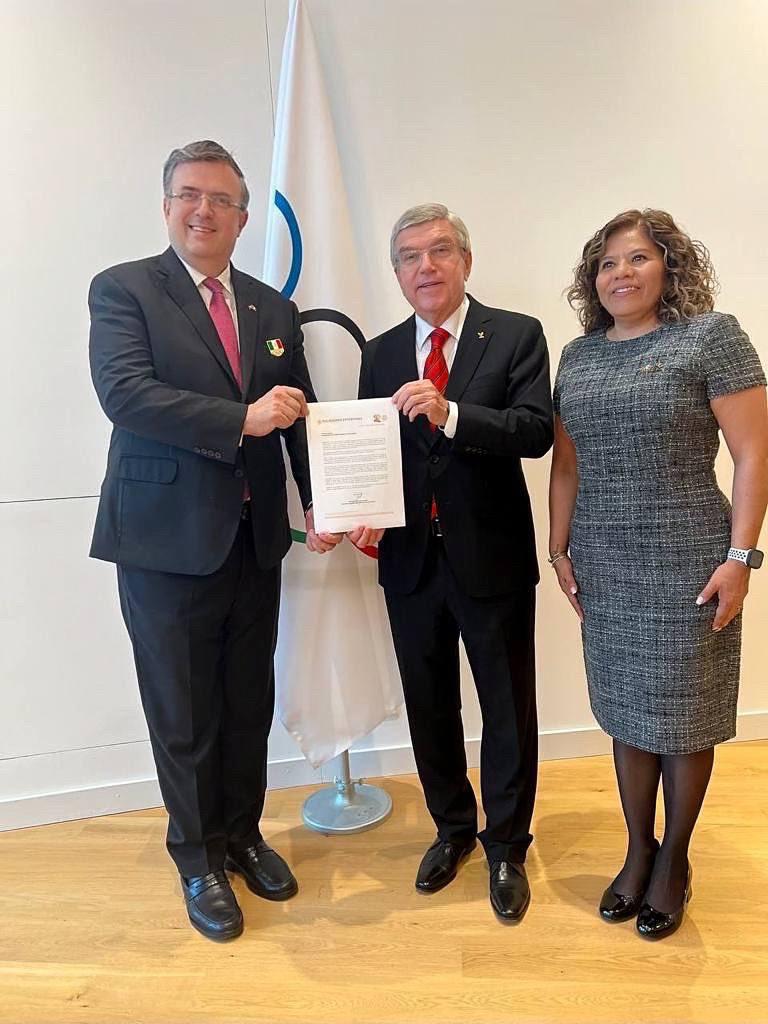 $!México expresa interés formal a COI de organizar Juegos Olímpicos