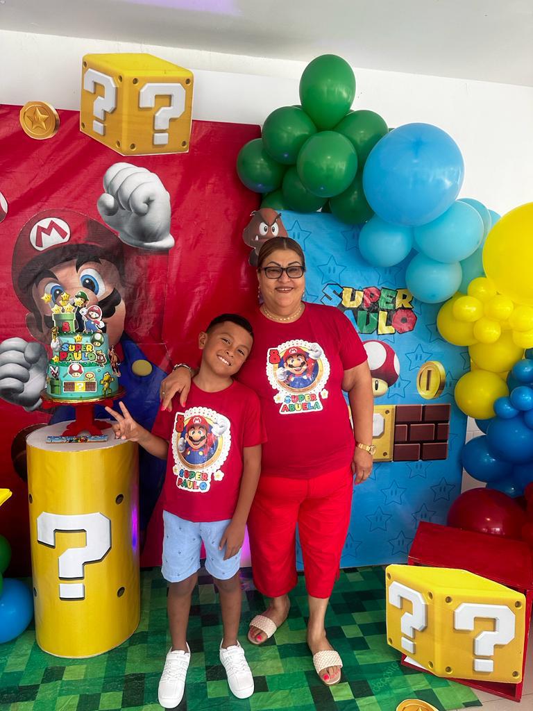 $!Su abuela Alba Beltrán Estrada estuvo en su festejo.