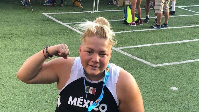 Rosa María Guerrero se colgó el metal dorado en lanzamiento de disco con 23.12 metros en la categoría F55.