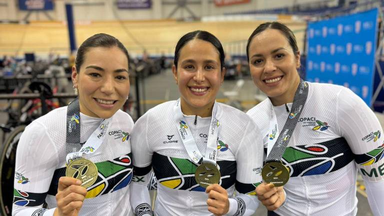 Luz Daniela Gaxiola, Jessica Salazar y Yuli Verdugo se cuelgan el oro.