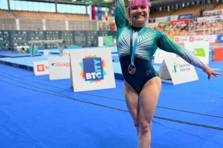 Alexa Moreno conquista el oro en Copa del Mundo