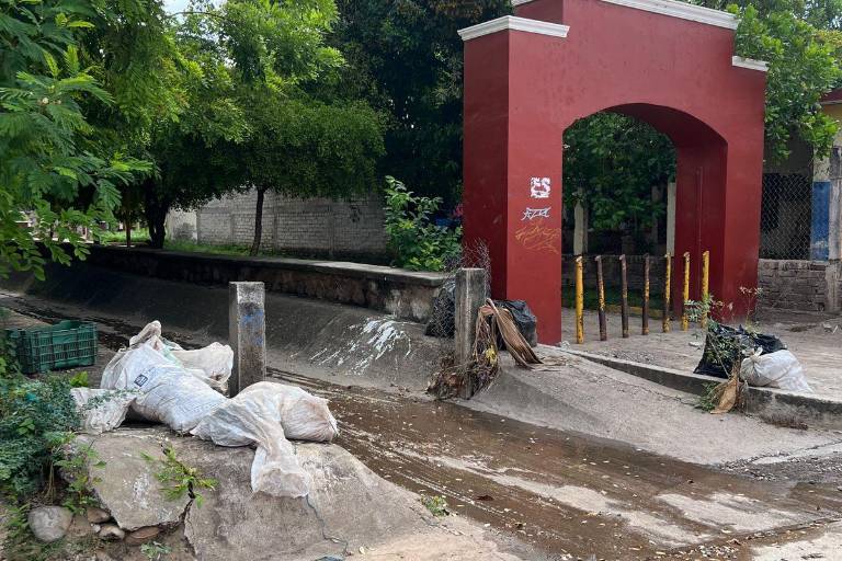 Convierten en basurero a canal pluvial que conecta a la laguna del Iguanero, en Rosario