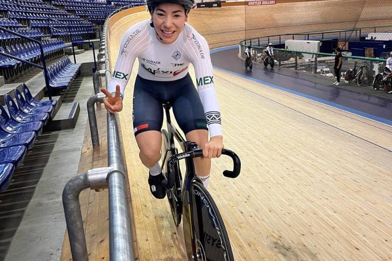 Sinaloense Luz Daniela Gaxiola es subcampeona panamericana en keirin