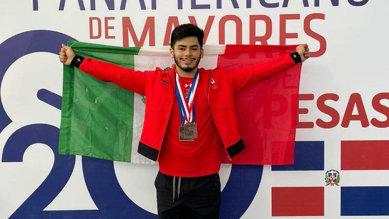 El culiacanense Jorge Adán Cárdenas logra tres preseas en Dominicana.